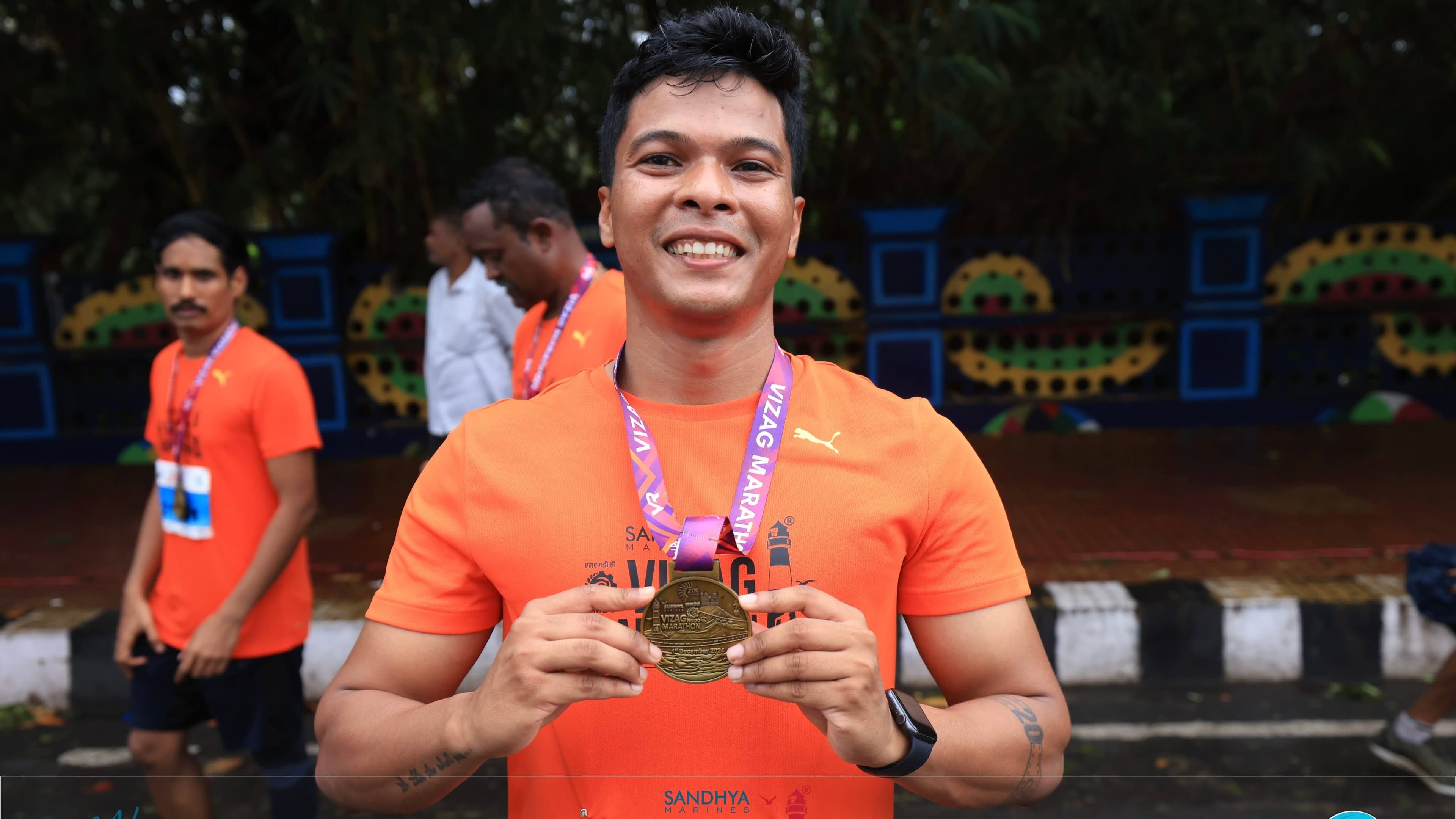 at Vizag Marathon, Dec 2024